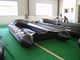 Size Customized Inflatable Sport Boat Rigid Plywood Floor Big Ferry Boat For Club Team supplier