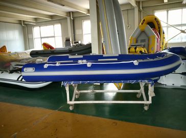 10 Ft PVC Foldable Rib Boat Easy Carry 3 Chamber 4 Person Inflatable Boat For Fishing supplier