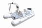Luxury Comfortable Aluminum Rib Boat 500cm Bass Fishing Boats With Center Console supplier