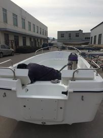 Double Seats Fiberglass Fishing Boats 1.9m Width 6 Person Fishing Boat supplier