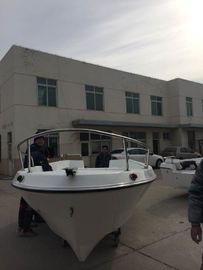 Double Seats Fiberglass Fishing Boats 1.9m Width 6 Person Fishing Boat supplier