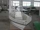 White Fiberglass Fishing Boats 6m Easy Install Light Weight For Pleasure Fishing supplier