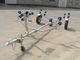 Collapsible Boat Trailer With Two Axle , Galvanized Steel 4.5m Folding Boat Trailer supplier