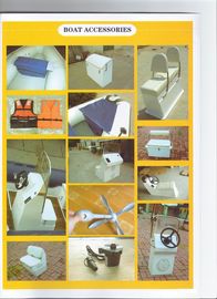 Professional Inflatable Boat Accessories Fiberglass Console / Seat OEM Approved supplier