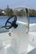 Standard Inflatable Boat Accessories Simple Type Metal Boat Steering Wheel supplier