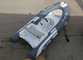 2023 new fiberglass hull rib boat 3.9m with removable fuel tank rib390CL supplier