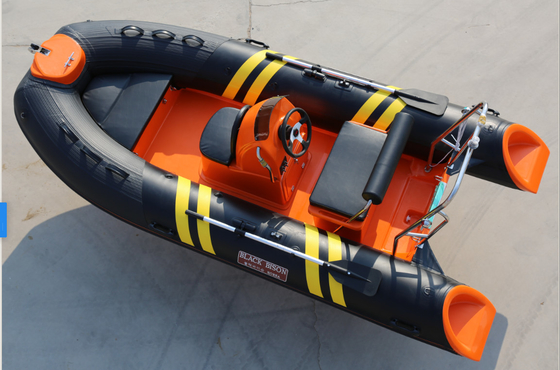 Lightweight Small Rib Boat Gross Weight 65KGS Inflatable Hull Type for Easy Maneuvering supplier