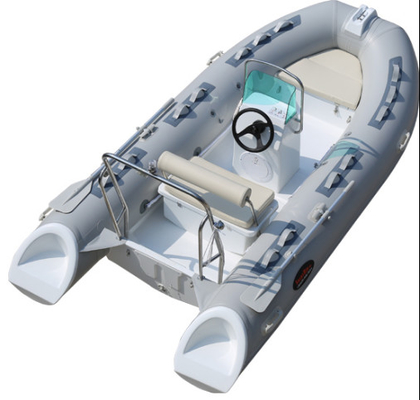 65KGS Fiberglass Small Rib Boat for Smooth and Stable Water Transportation supplier