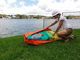 Easy Carrying Inflatable Air Mat For 6 * 4M Boom Blow Up Swimming Pools supplier