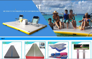 Drop Stitch Inflatable Mat Floor water board  for Sale  in different sizes supplier