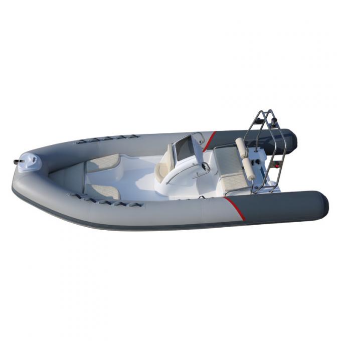 2022 17ft new type rib boat with stainless steel light arch with center